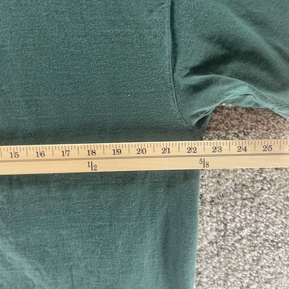 Champion Shirt‎ Adult Extra Large Green Short Sleeve Spell Out Logo Streetwear - Picture 8 of 11